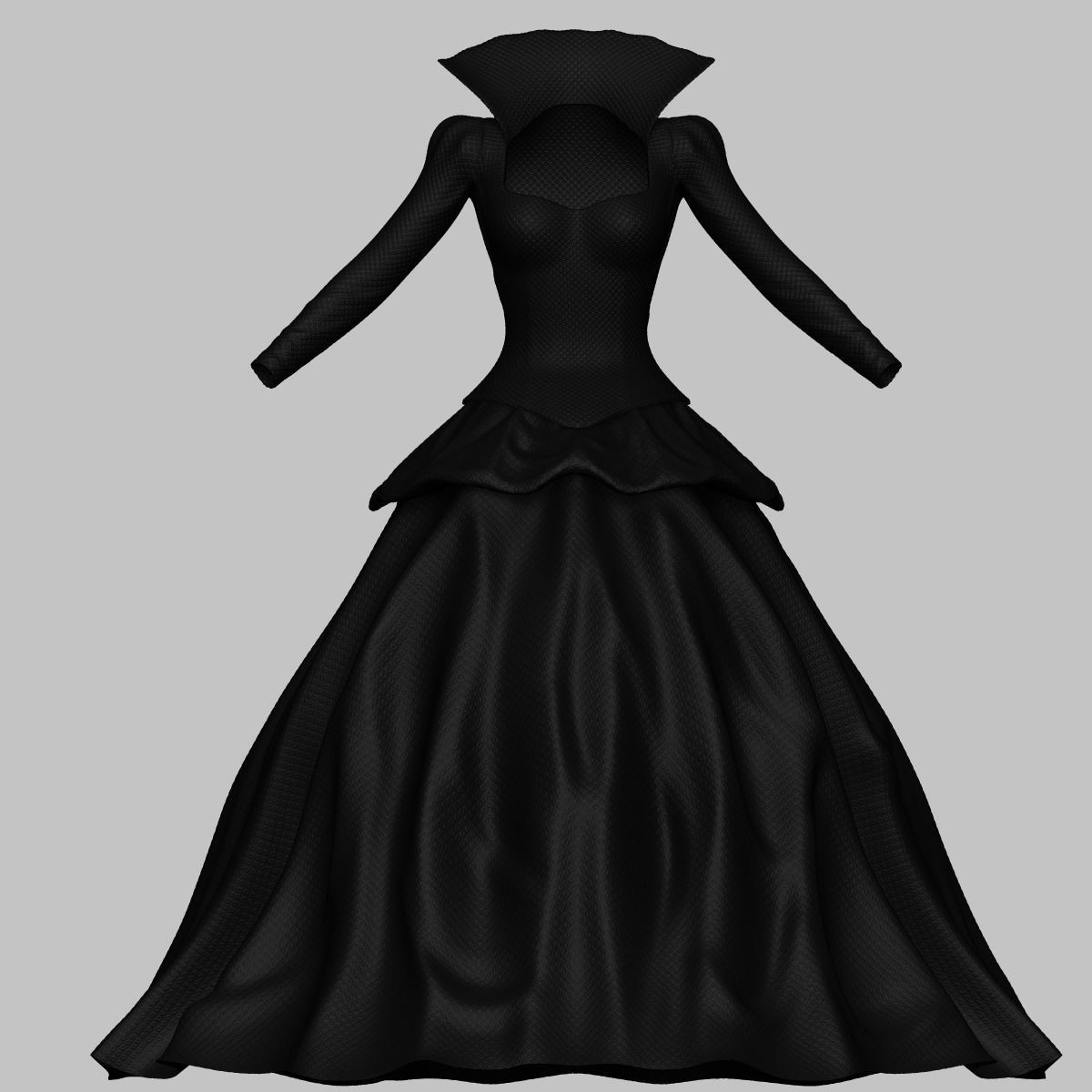 5 Victorian Gothic Dresses Collection _68