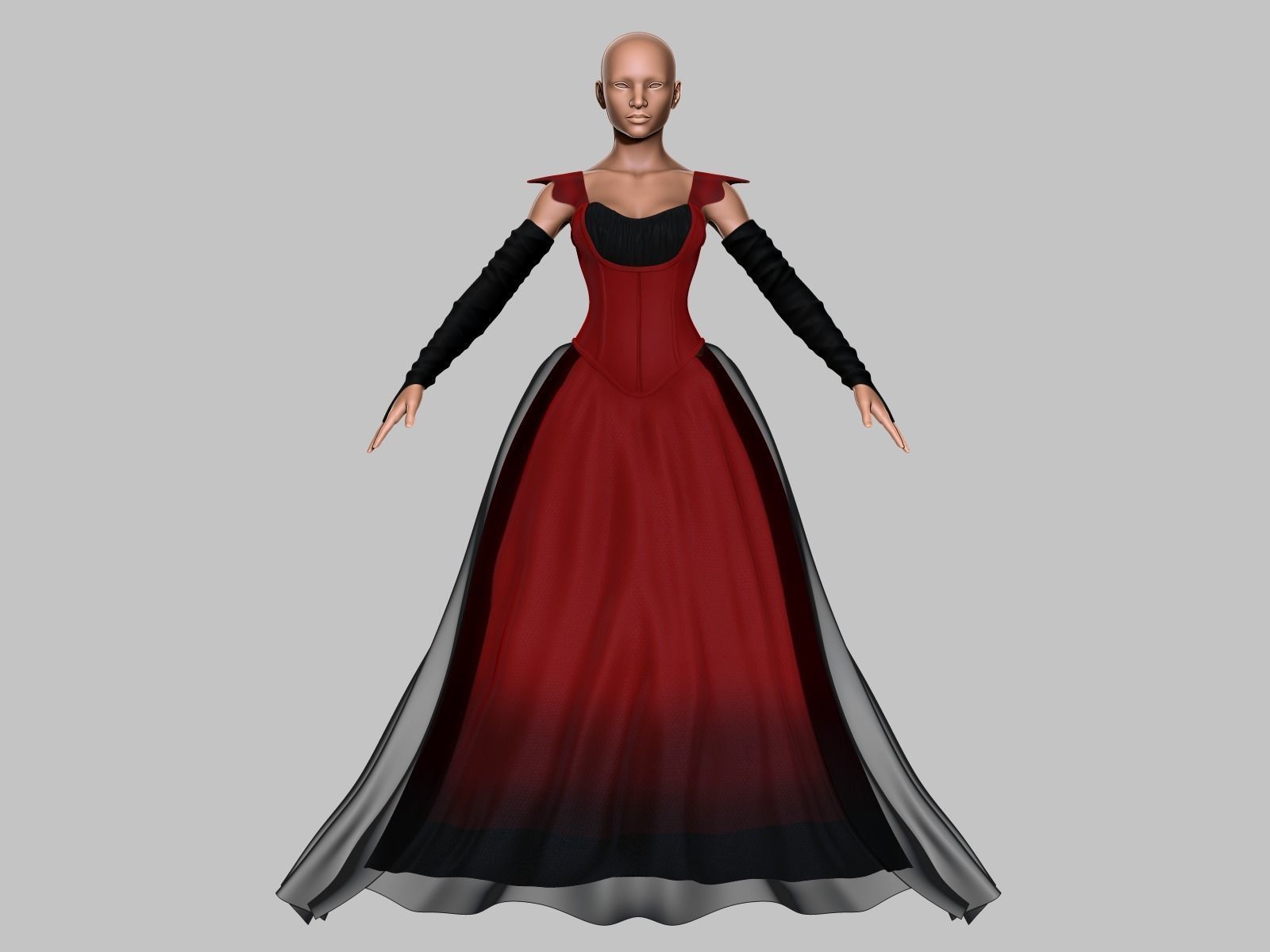 5 Victorian Gothic Dresses Collection _48