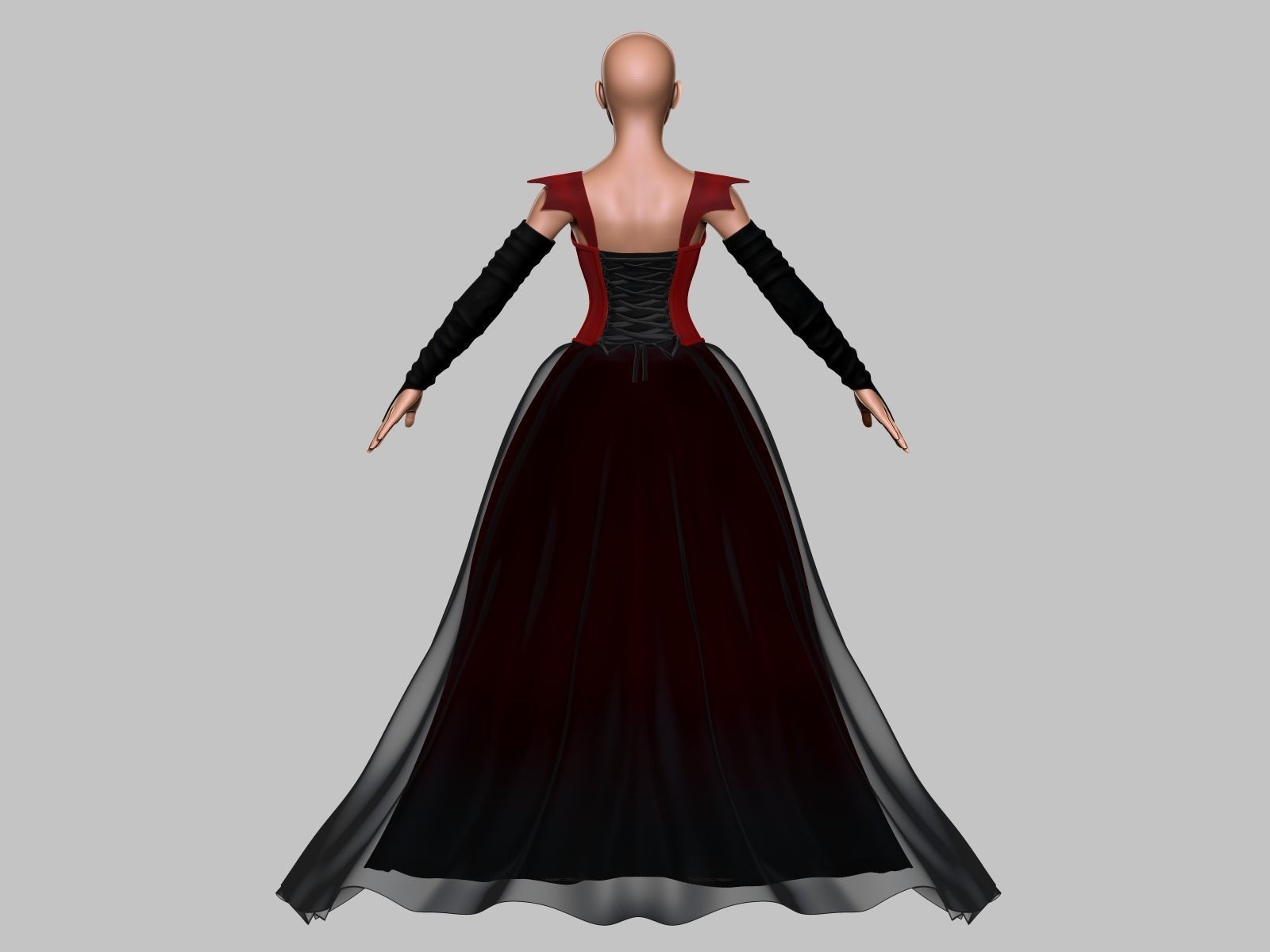 5 Victorian Gothic Dresses Collection _49