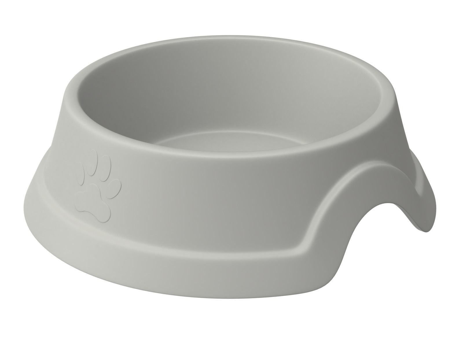 Metal and Plastic Dog Bowl 3D model_11