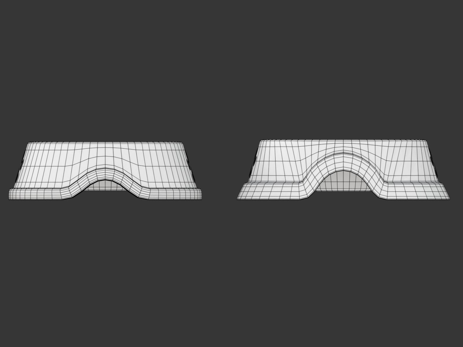 Metal and Plastic Dog Bowl 3D model_22