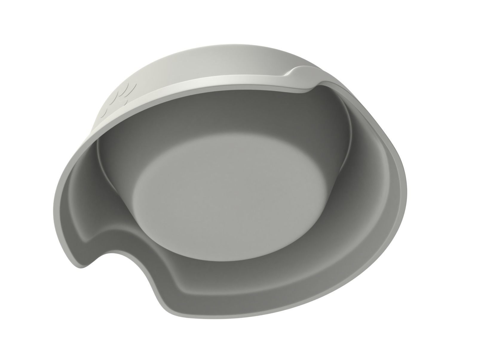 Metal and Plastic Dog Bowl 3D model_12