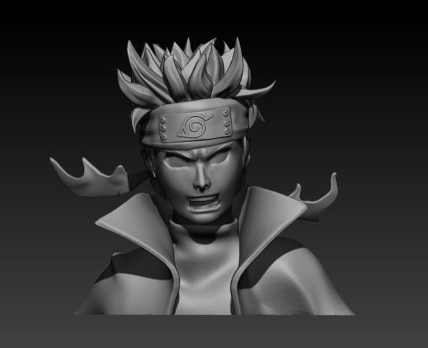 Naruto s Bust 3D print model