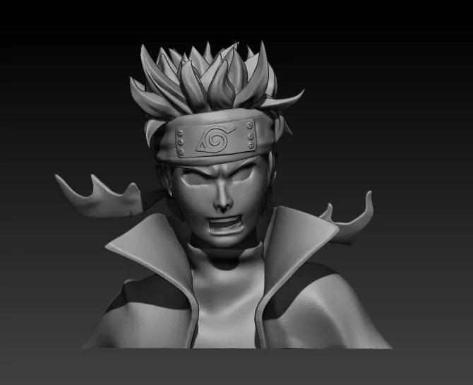 Naruto s Bust 3D print model_0