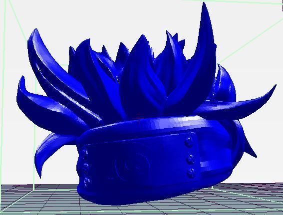 Naruto s Bust 3D print model_1