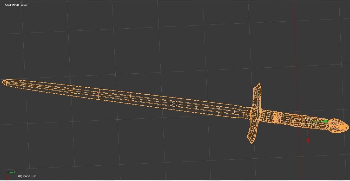 Silent Slayer Low-poly 3D model_6