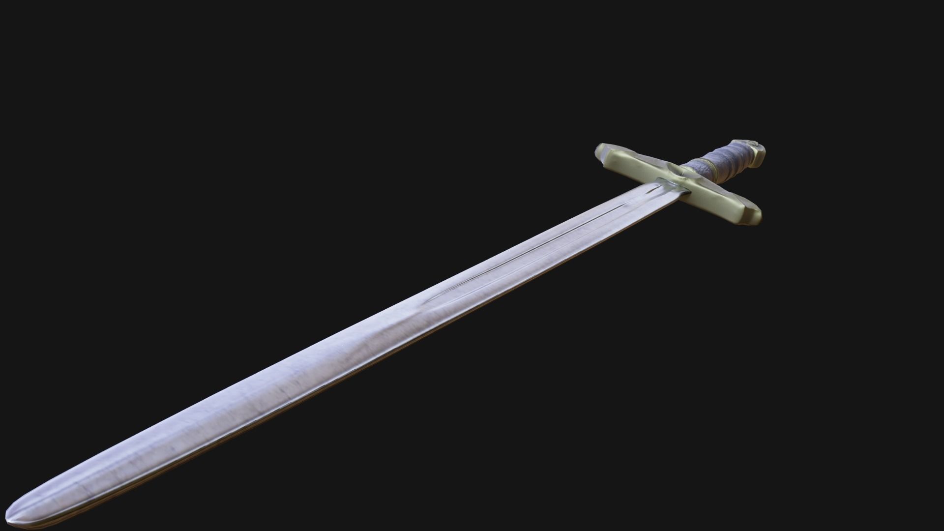 Silent Slayer Low-poly 3D model_2