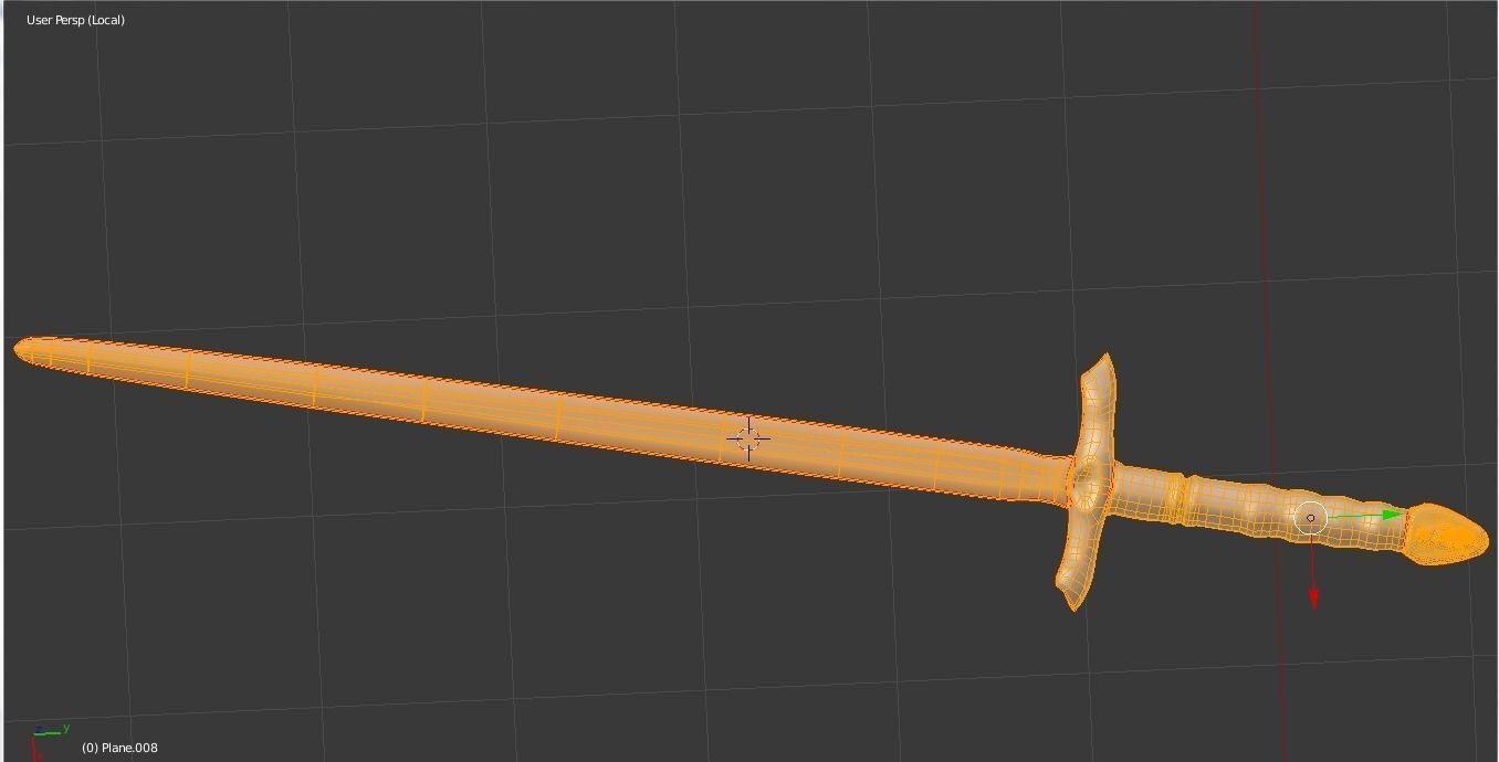 Silent Slayer Low-poly 3D model_7