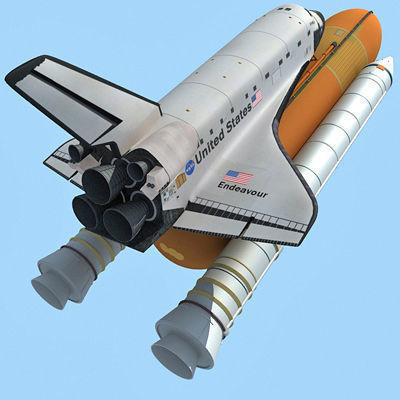 3D Space Shuttle Models 3D Model Collection_2