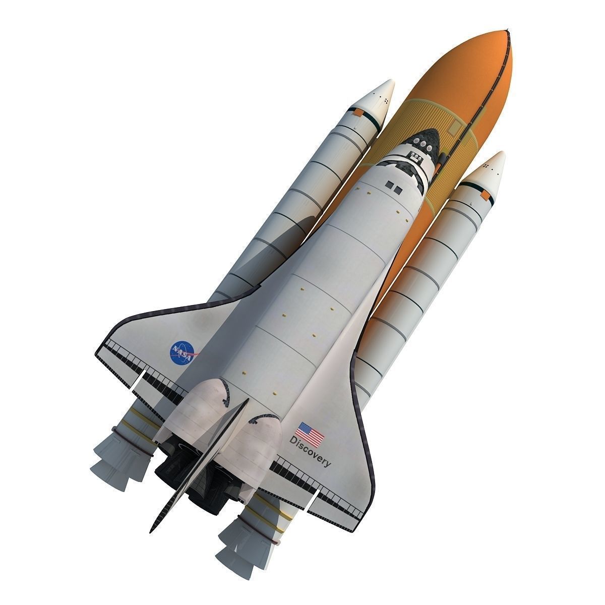 3D Space Shuttle Models 3D Model Collection_3
