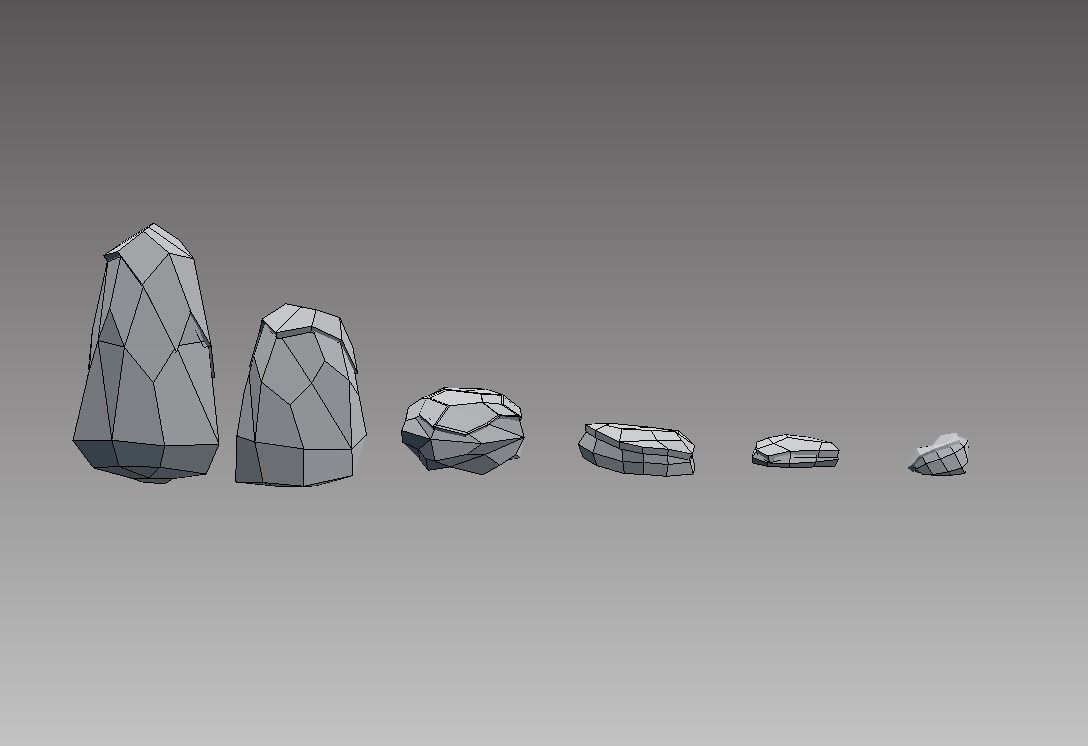 POLYArctic arctic with teepee Low-poly 3D model_13