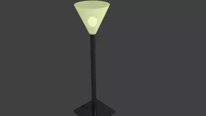 Standard Living Room Lamp Low-poly