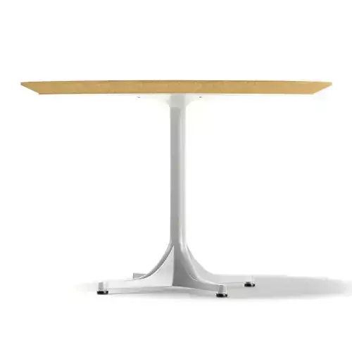 Round White Table 3D Model