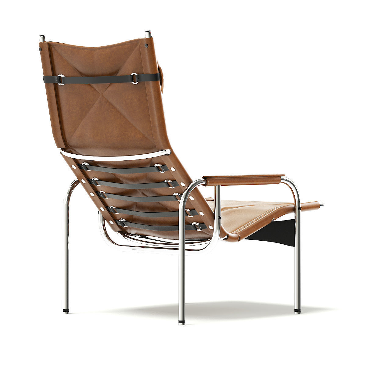 Lounge Chair 3D Model 3D model_2