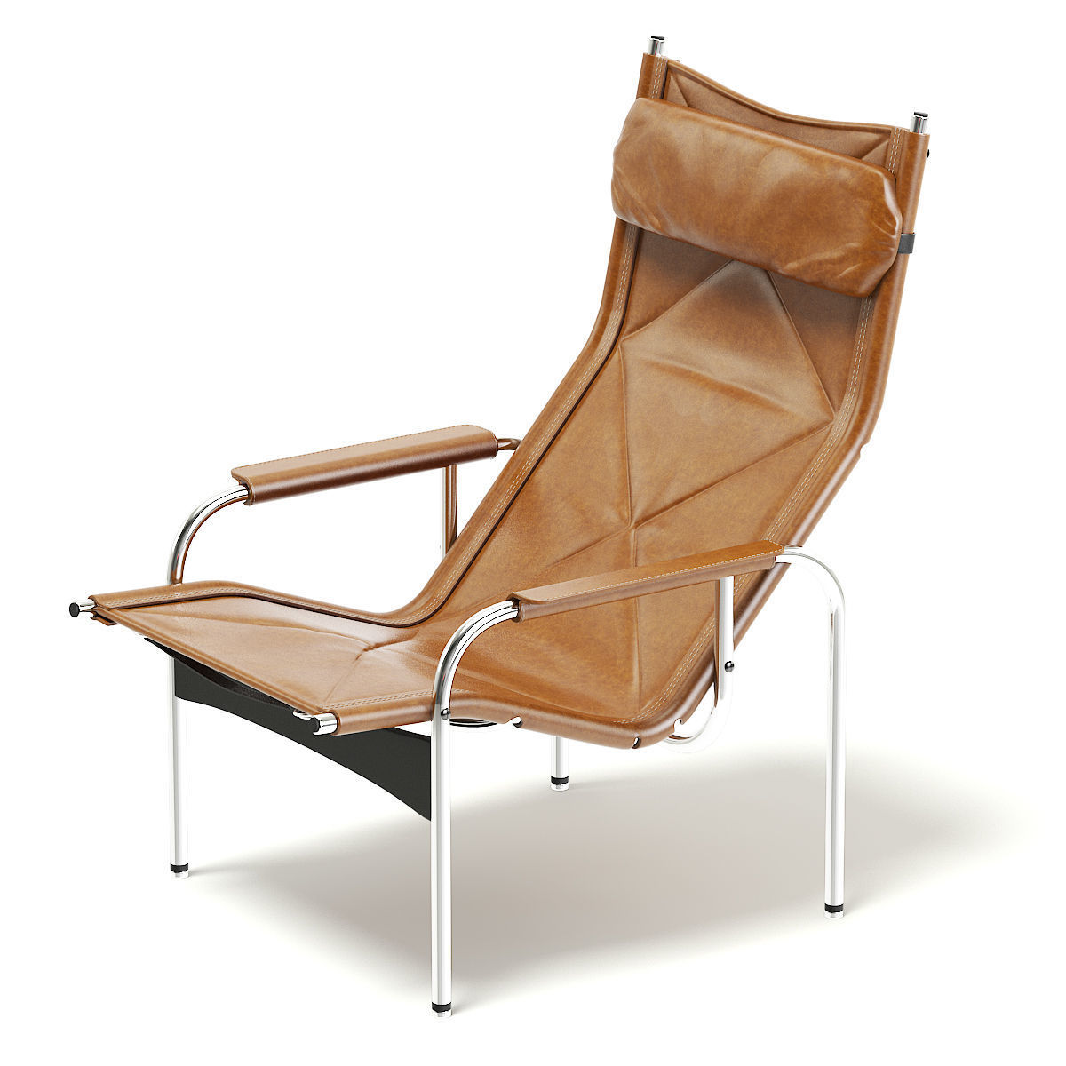 Lounge Chair 3D Model 3D model_4