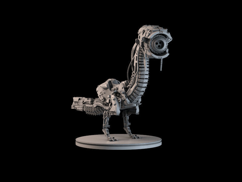 Watcher Machine 3D print model_6