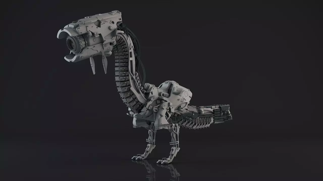 Watcher Machine 3D print model_0