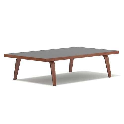 Wooden Coffee Table 3D Model 3D model