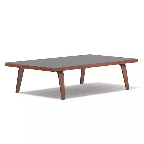 Wooden Coffee Table 3D Model 3D model