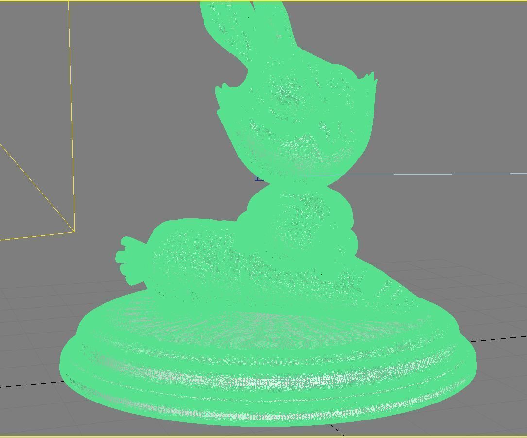 Desktop figure Rabbit 3D print model_6