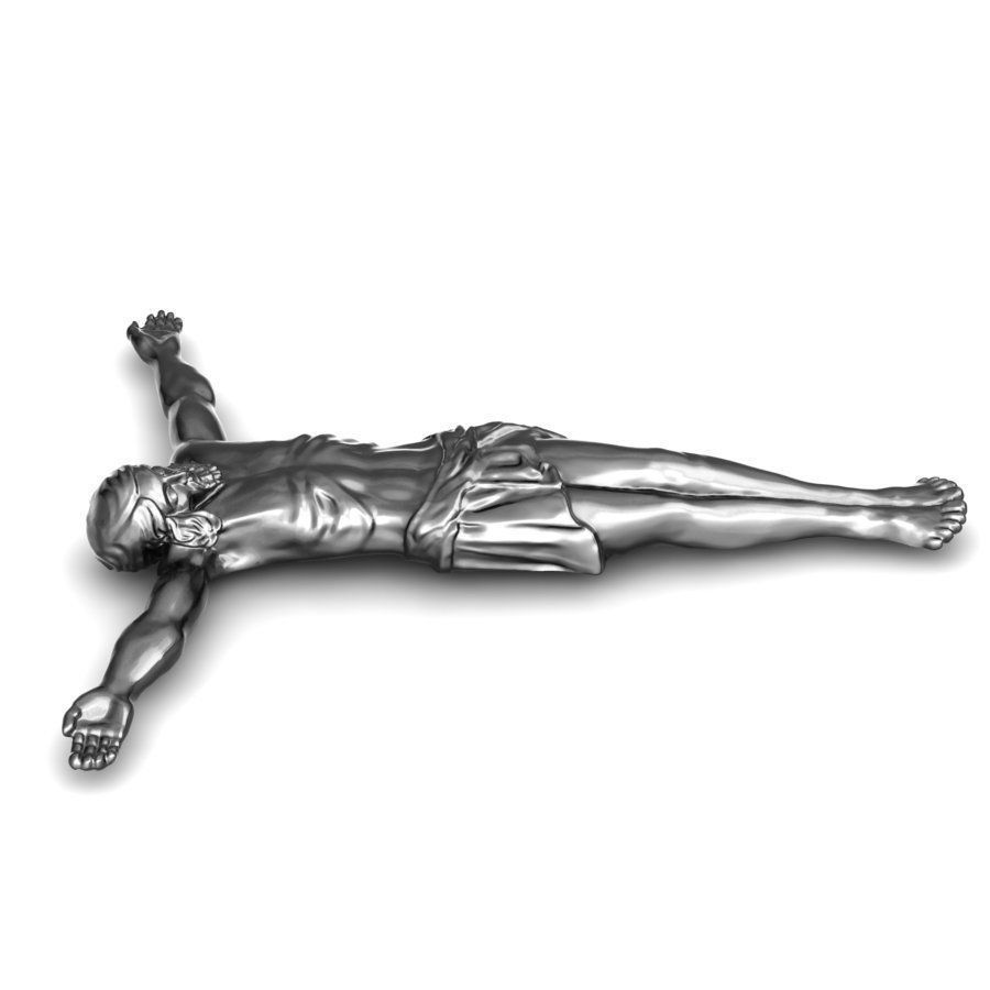 Jesus 3D model 3D print model_1