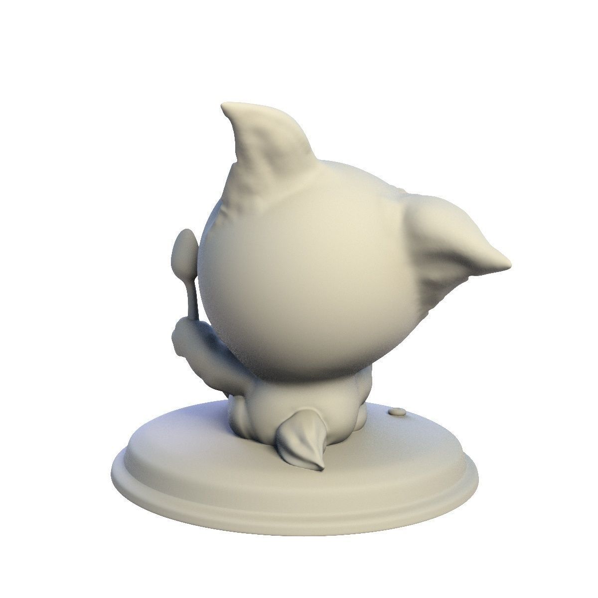 Desktop figure  Buddy and Sweet Ringlets 3D print model_4