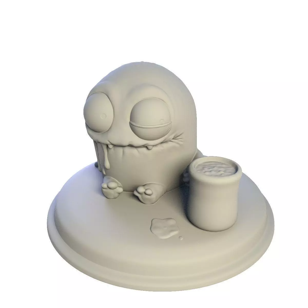 Desktop figure   Sweet Hot Chocolate 3D print model_0