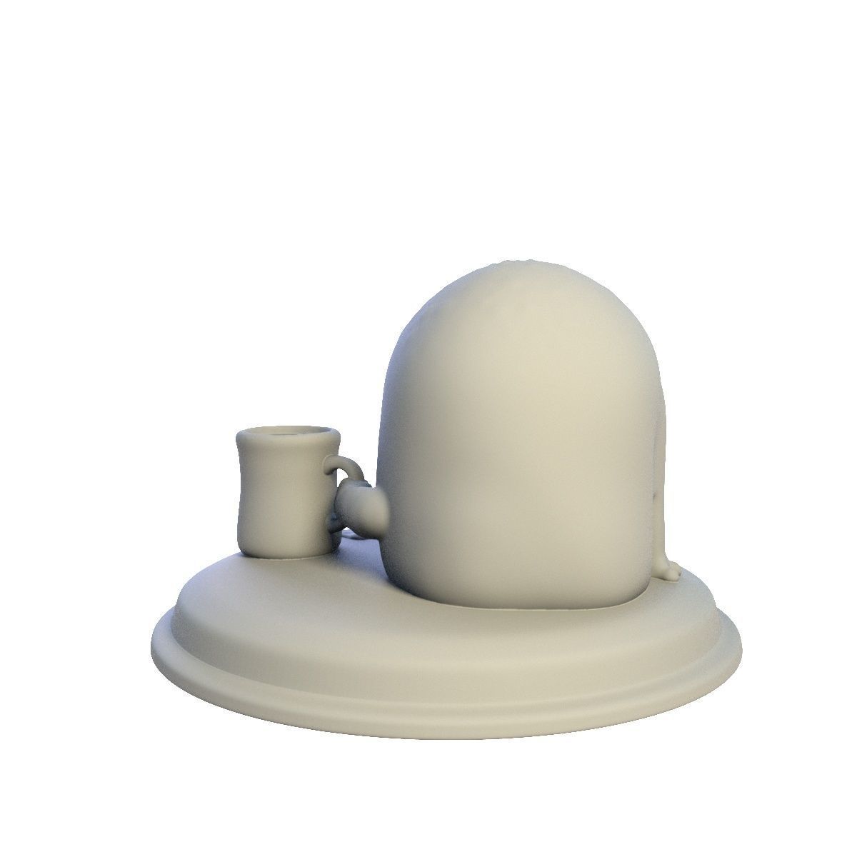 Desktop figure   Sweet Hot Chocolate 3D print model_4