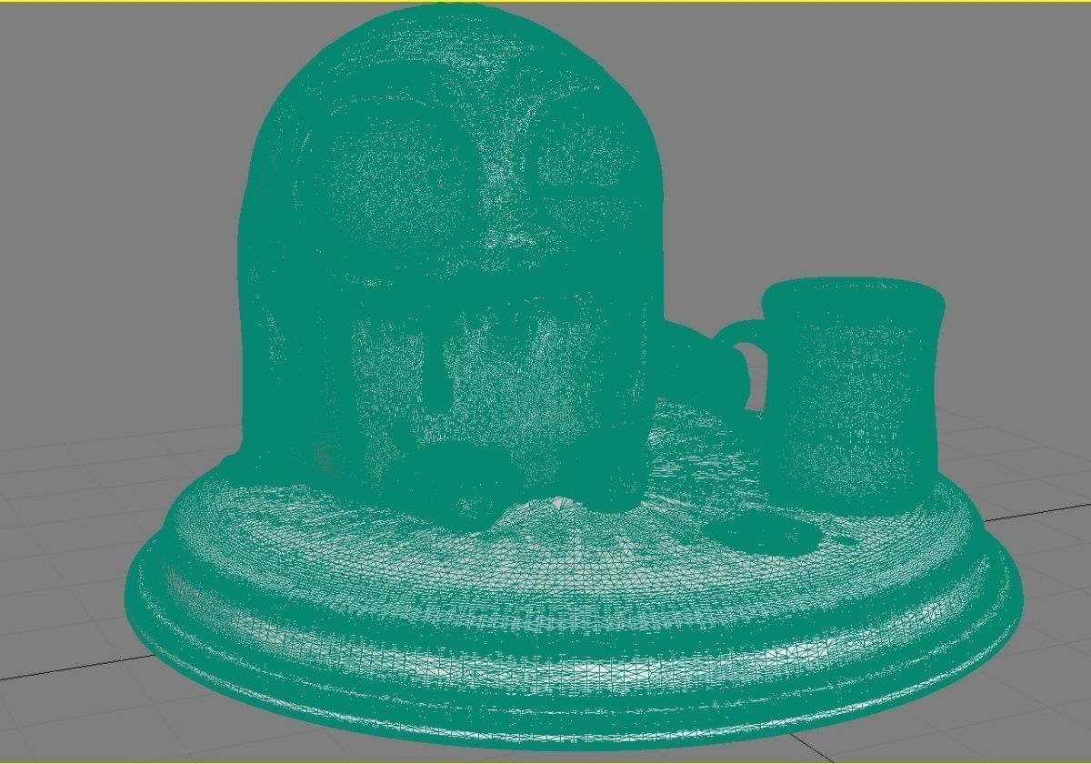 Desktop figure   Sweet Hot Chocolate 3D print model_6