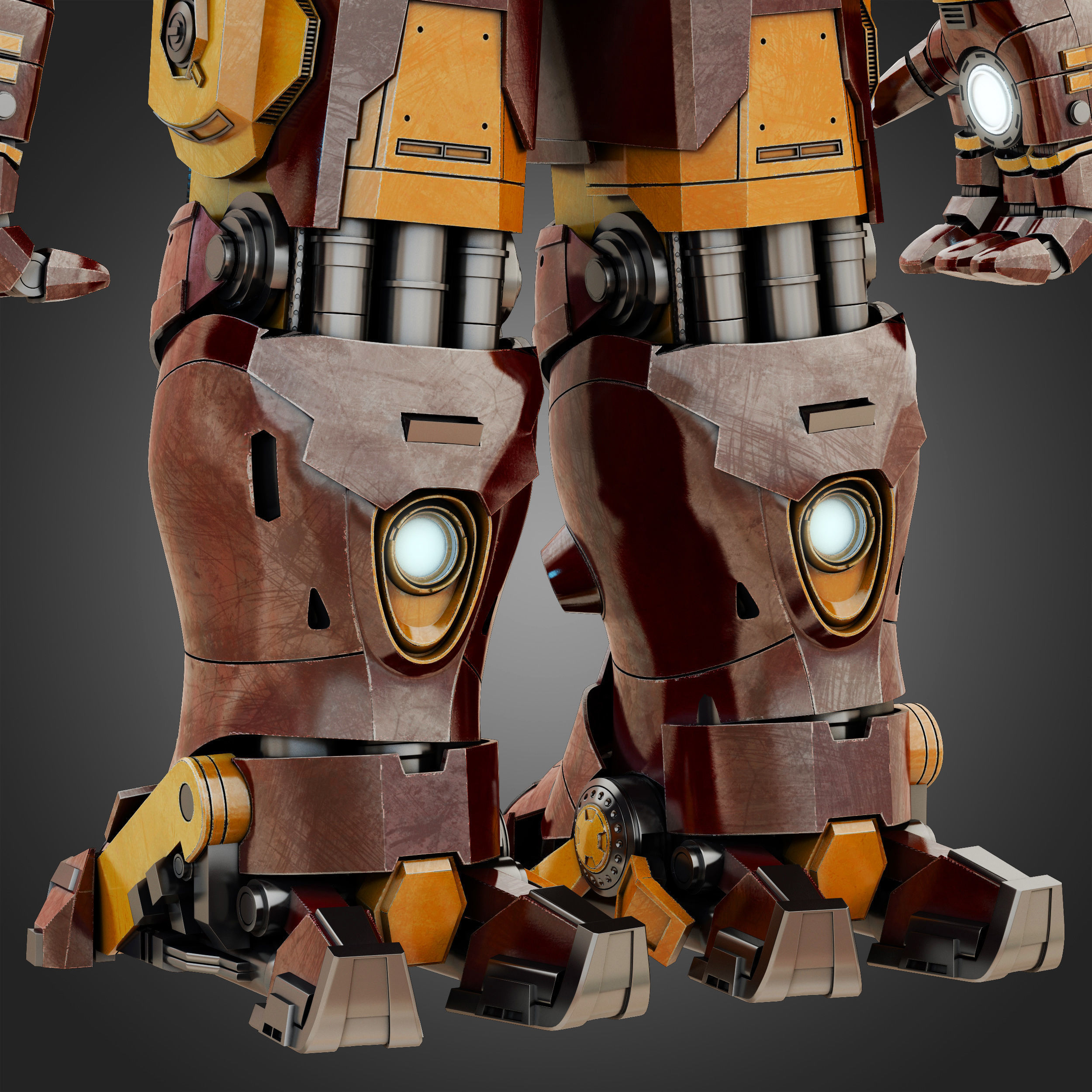 Hulkbuster - Avengers Age of Ultron 3D model_6