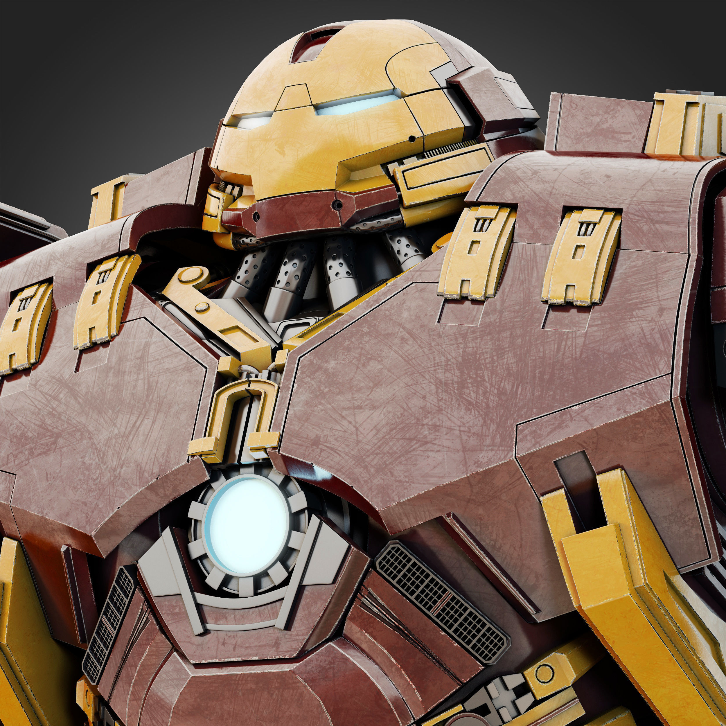 Hulkbuster - Avengers Age of Ultron 3D model_5