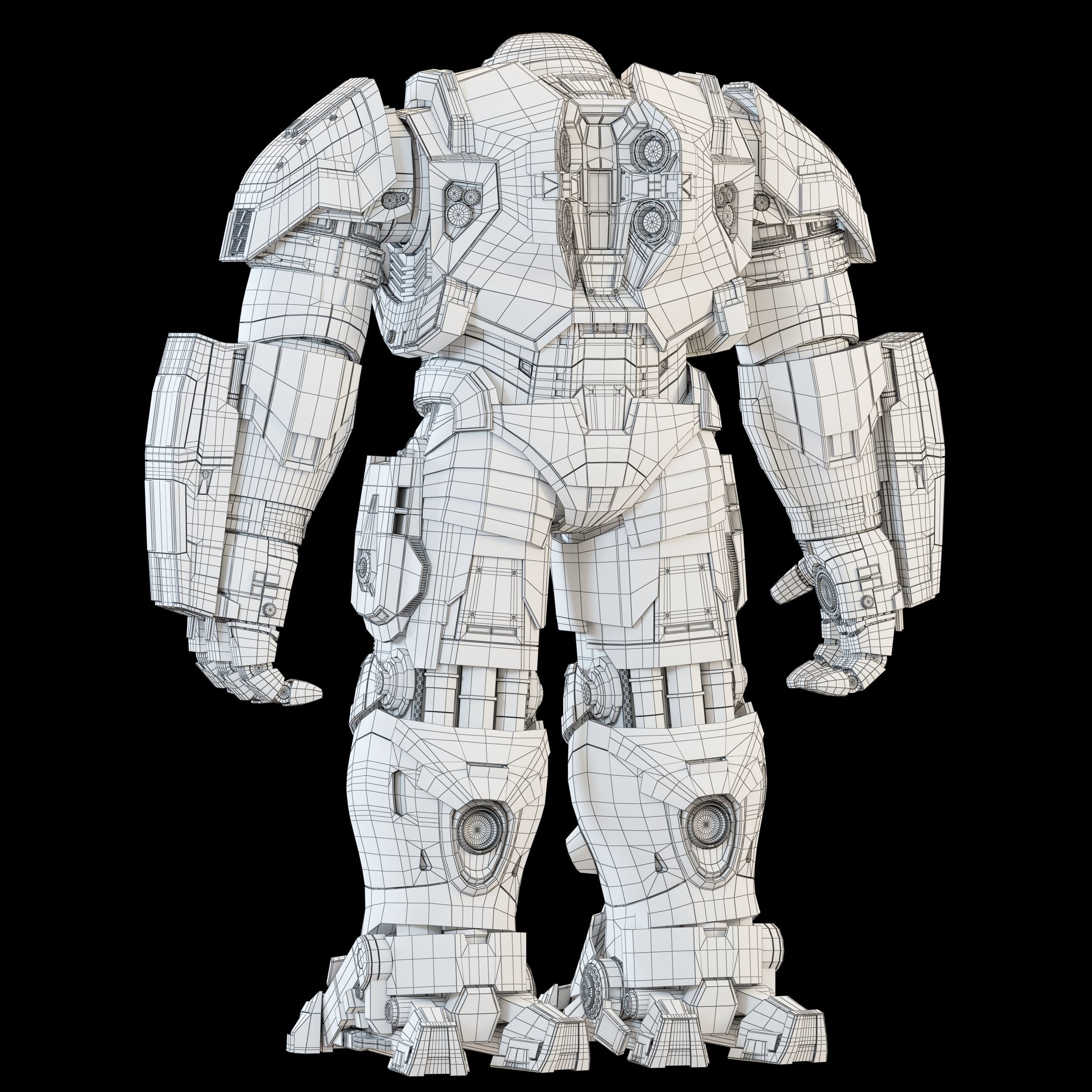 Hulkbuster - Avengers Age of Ultron 3D model_17