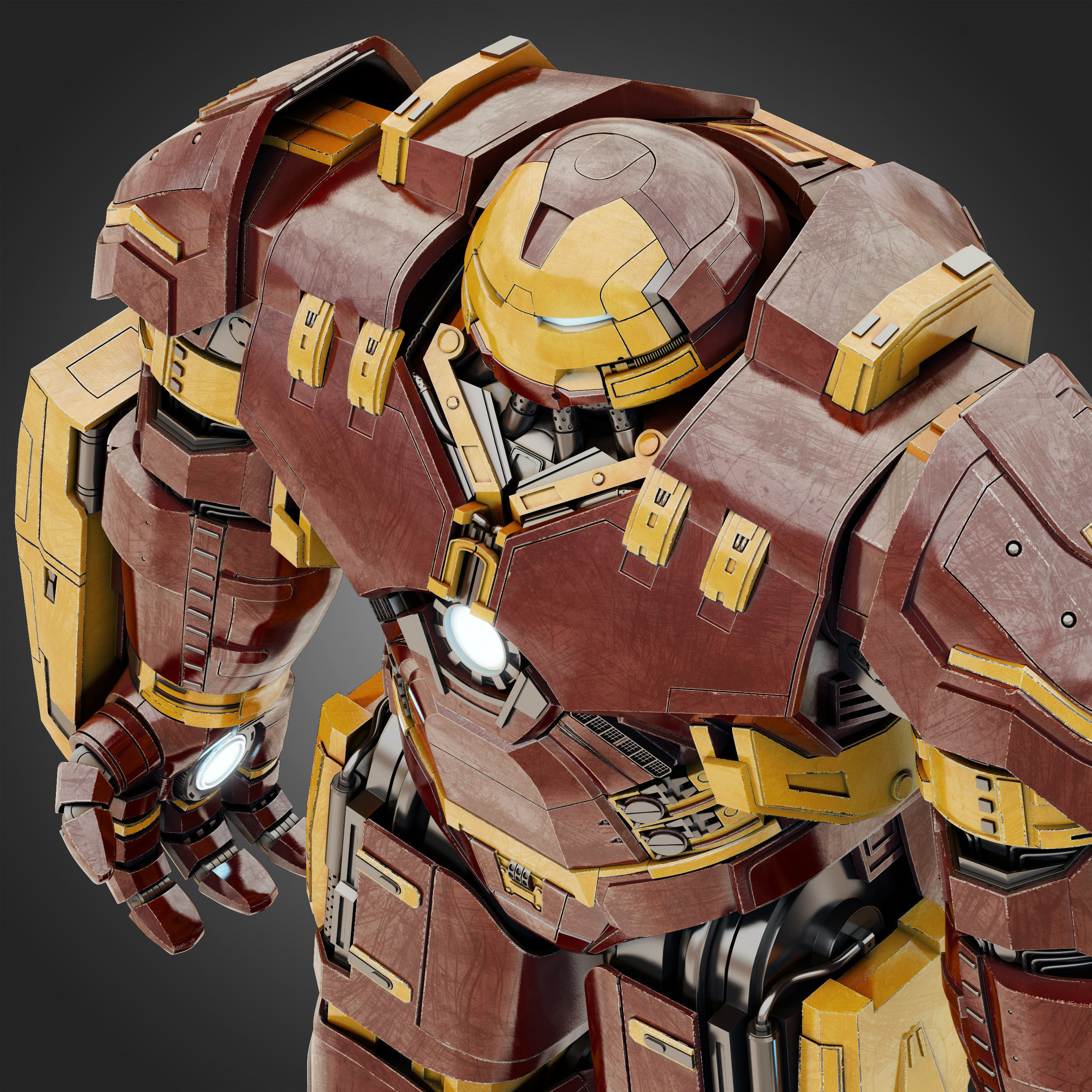 Hulkbuster - Avengers Age of Ultron 3D model_9