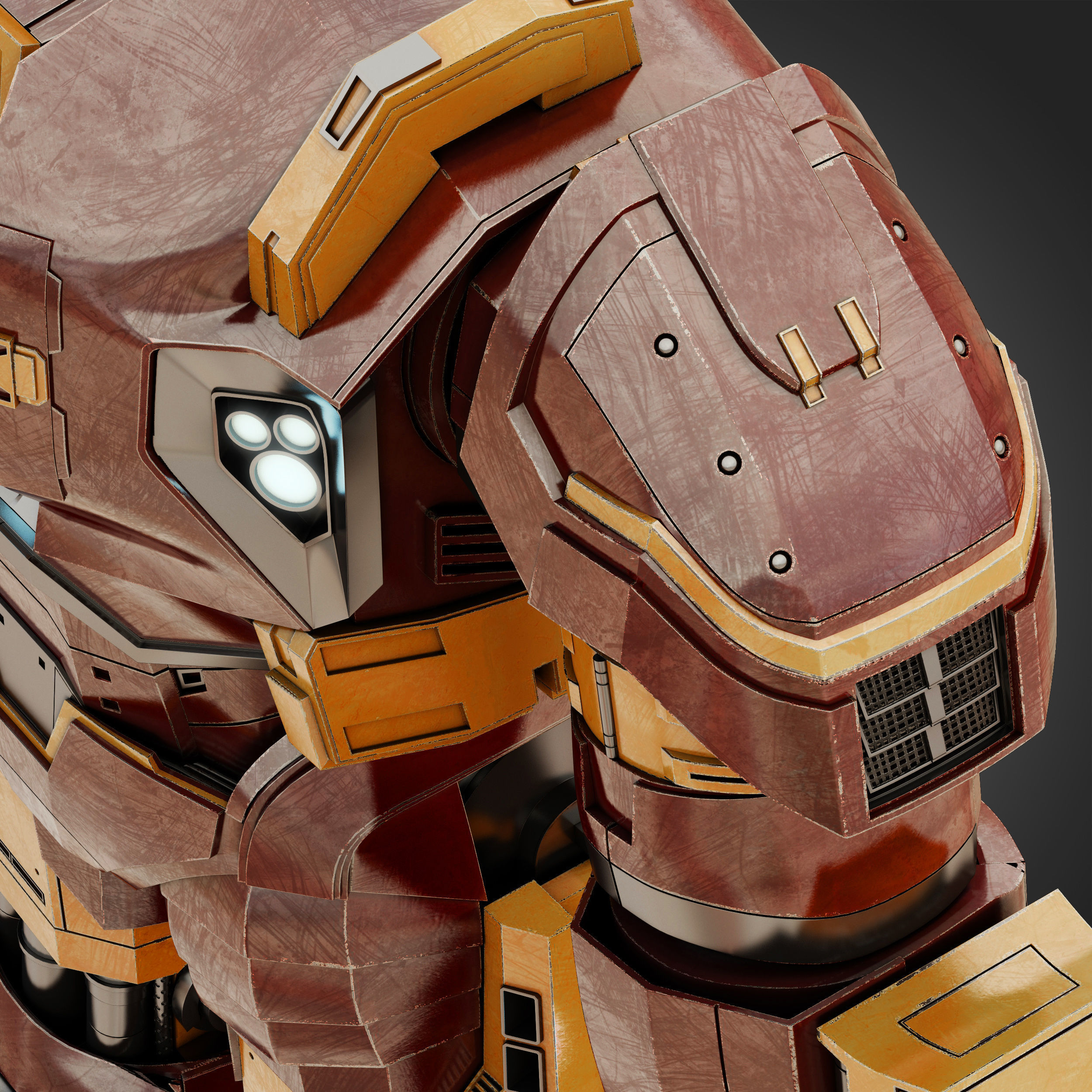 Hulkbuster - Avengers Age of Ultron 3D model_12