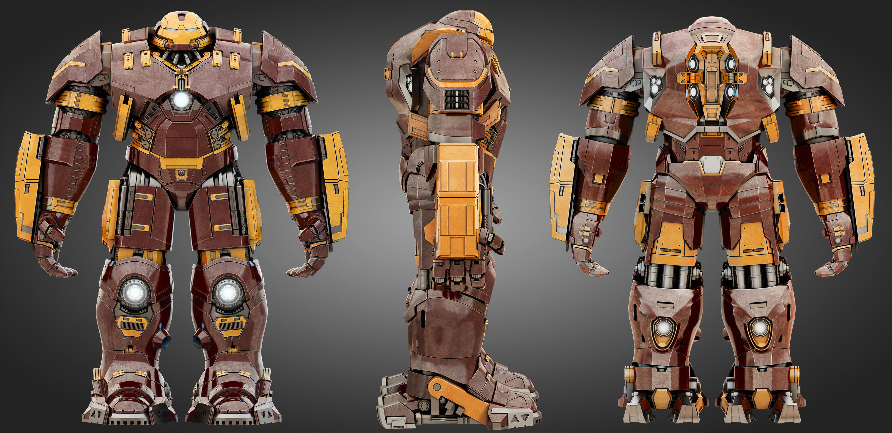 Hulkbuster - Avengers Age of Ultron 3D model_2