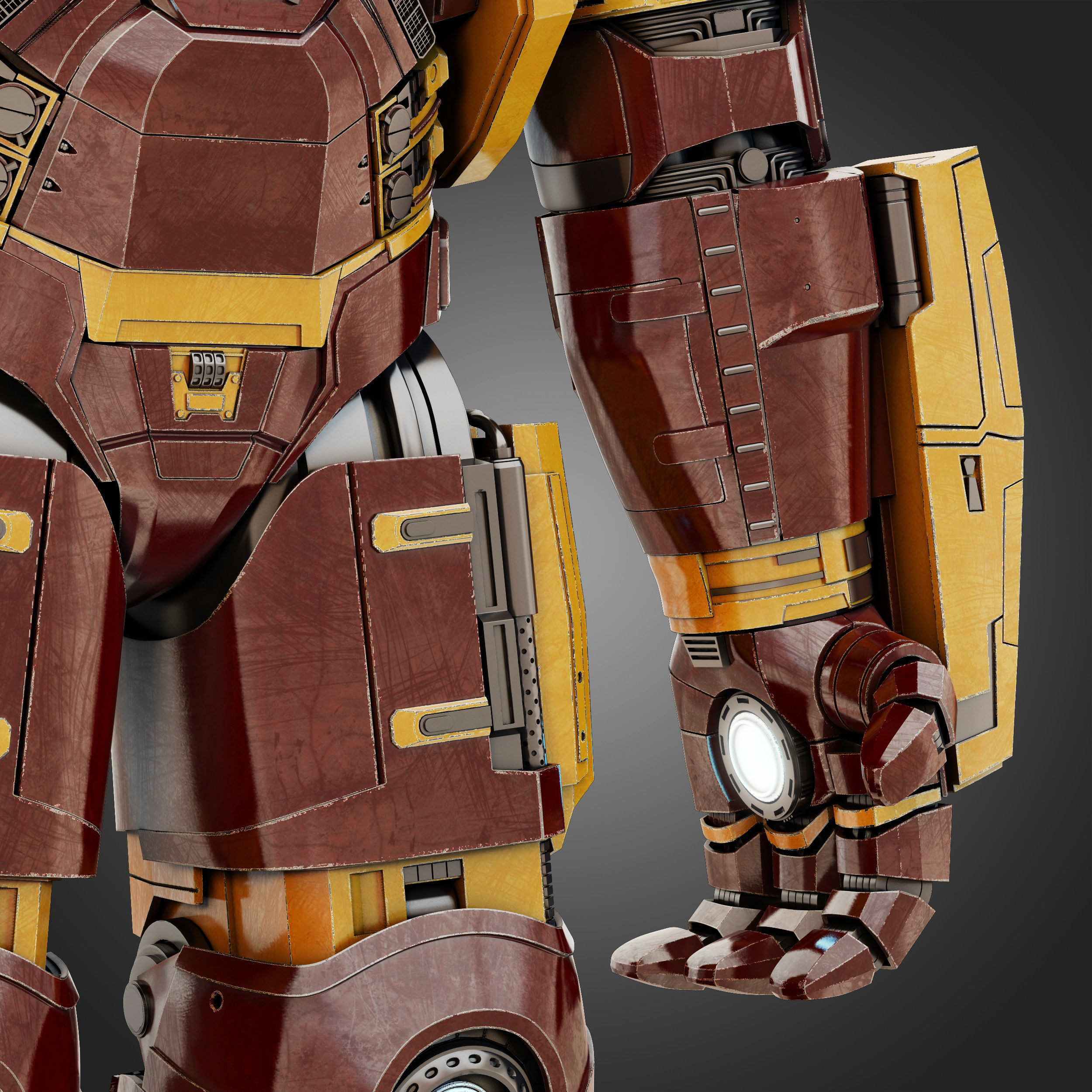Hulkbuster - Avengers Age of Ultron 3D model_10