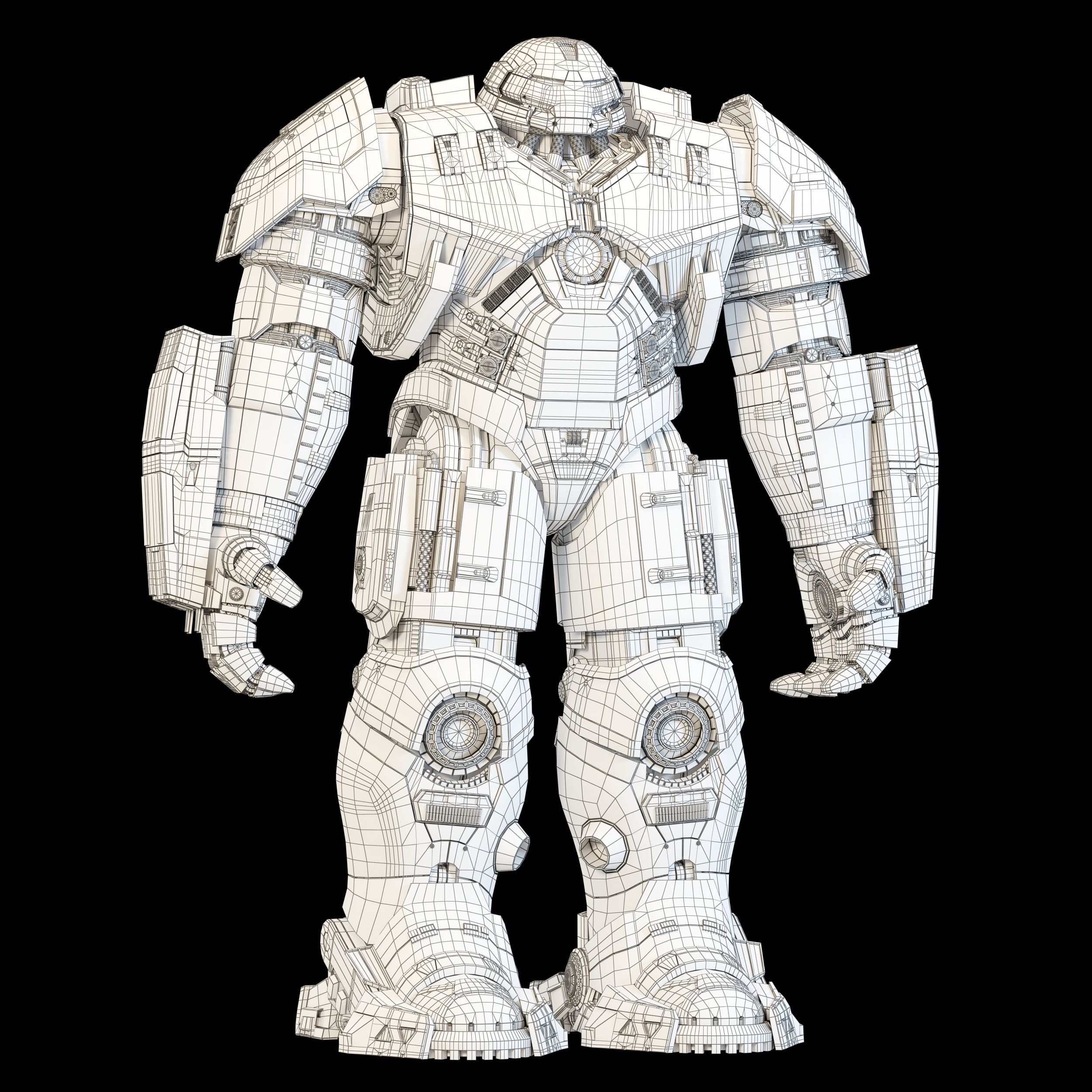Hulkbuster - Avengers Age of Ultron 3D model_16