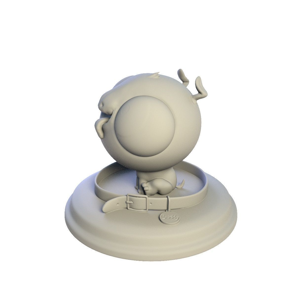 Desktop figure   Buddy 3D print model_2
