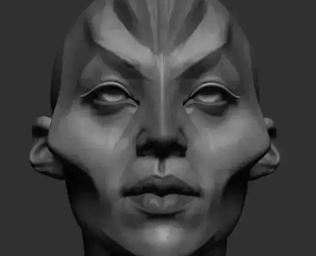 Female Creature 3D model