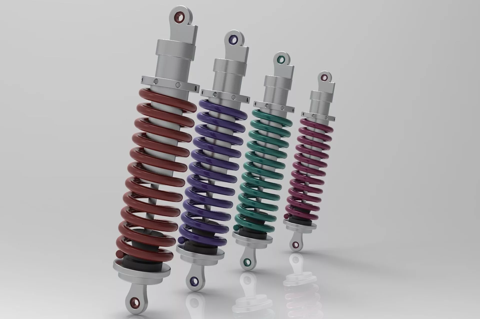 auto shock 3D model