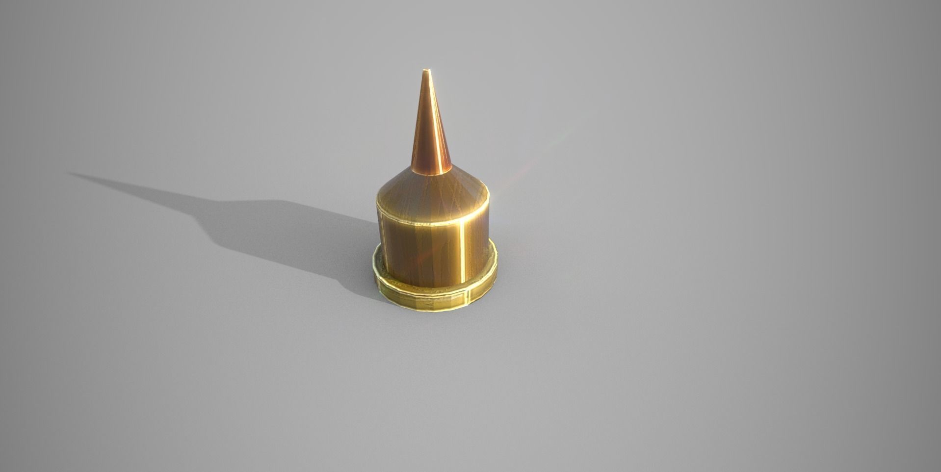 Scifi Gun Model Low-poly 3D model_6