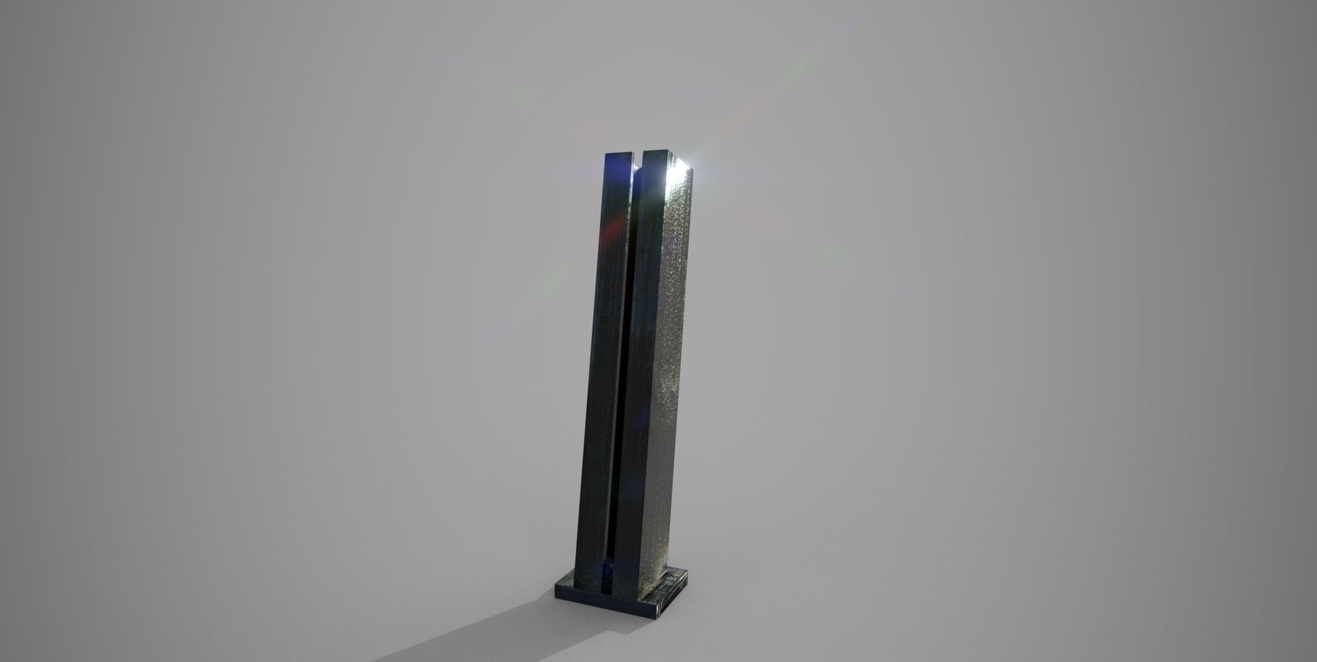 Scifi Gun Model Low-poly 3D model_4