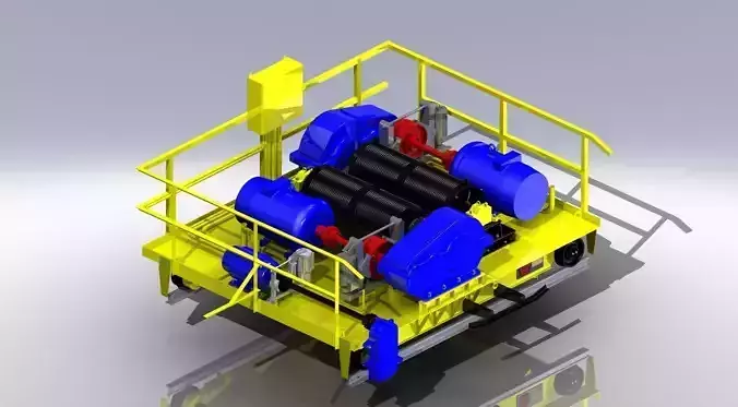 The bogie hydraulic excavator