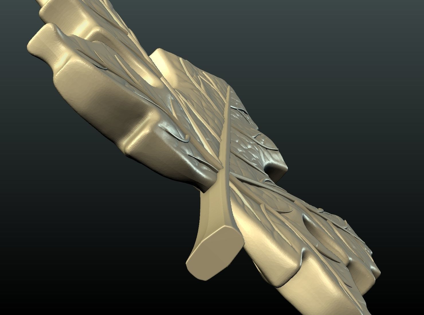 Maple Pendant 3D print model_18