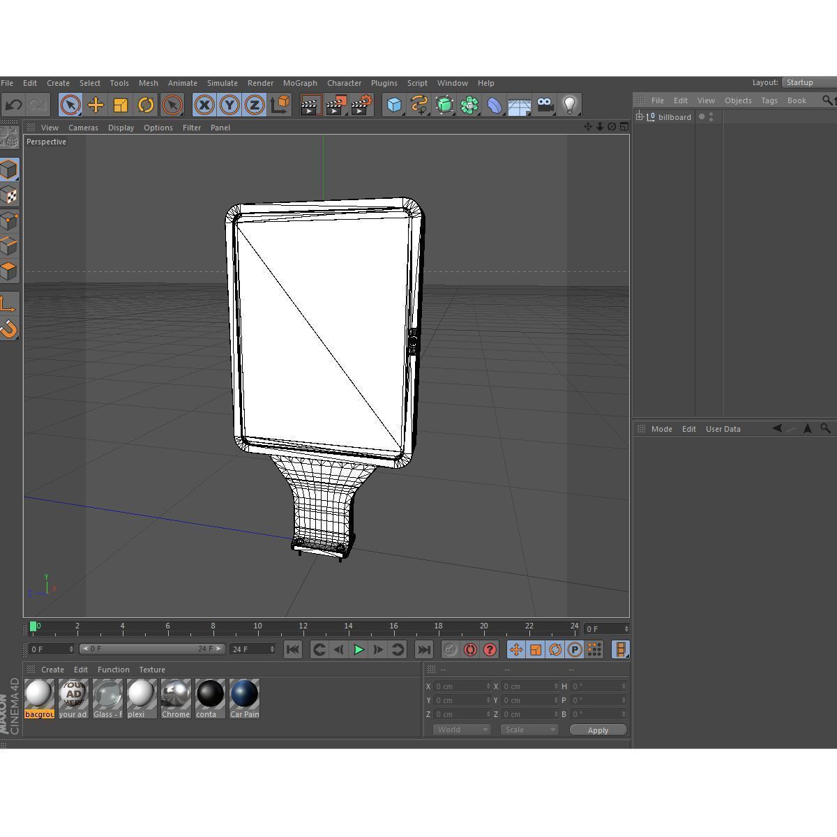 Billboard your ad here 3D model_7