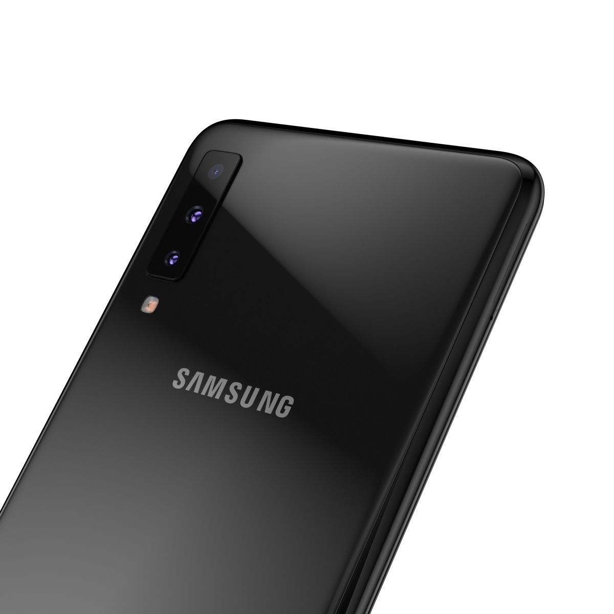 Samsung GALAXY A7 Black 2018-2019 3D model_7