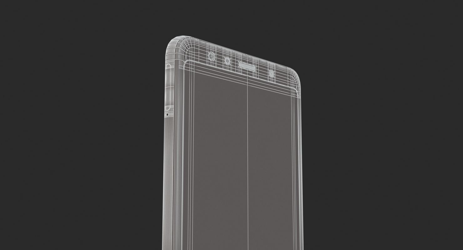 Samsung GALAXY A7 Black 2018-2019 3D model_13