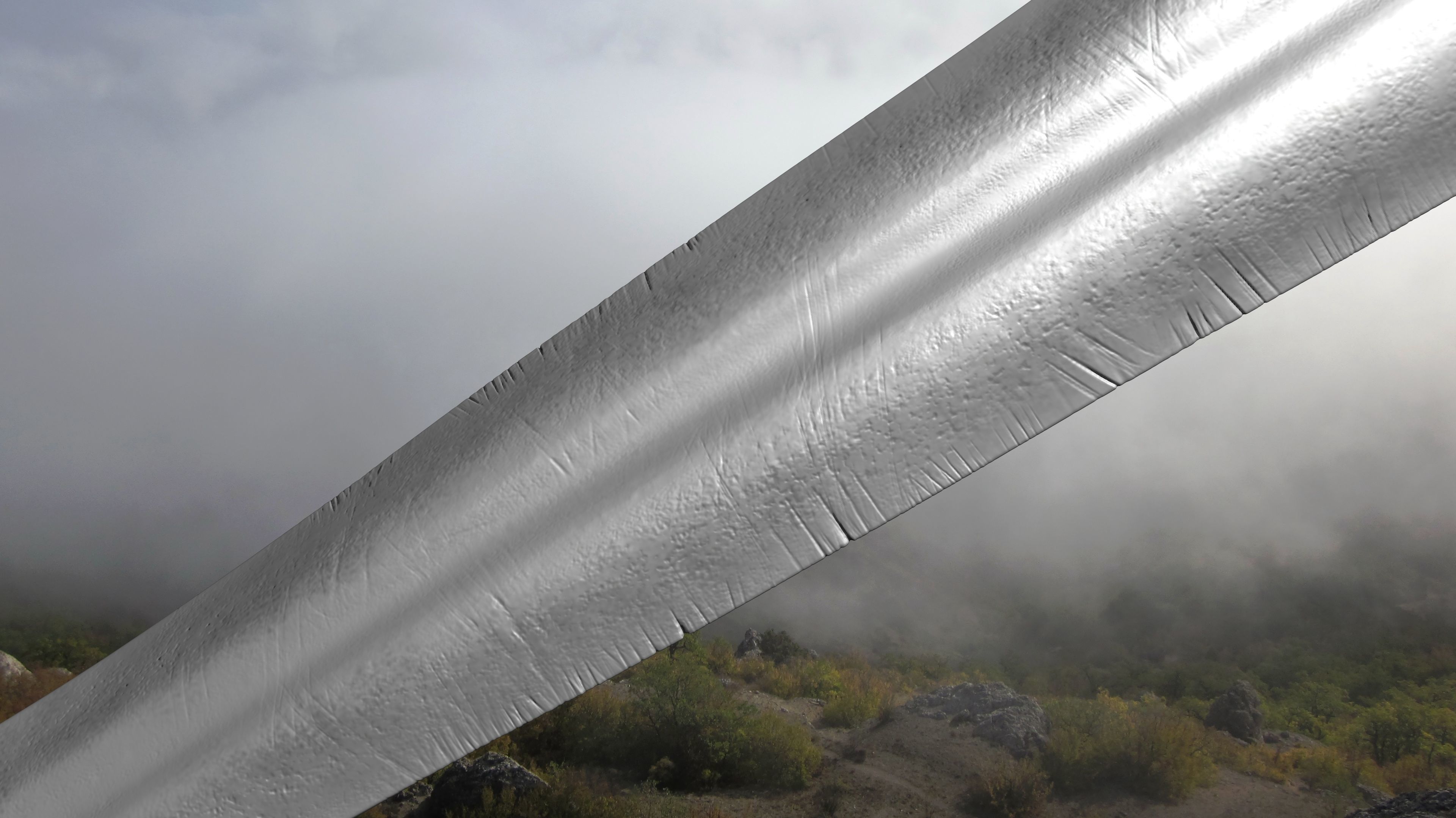 Sword human body 3D model_48