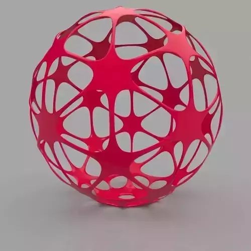 Futuristic Geometric Shape 3D Print Model 3D print model