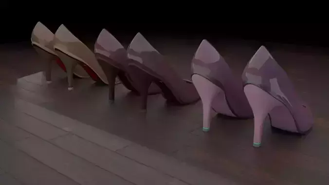 High heel women shoes 01